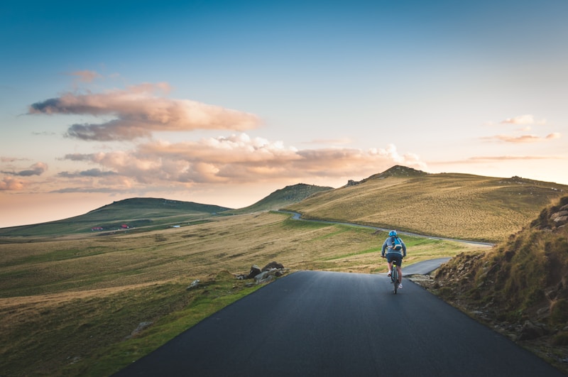 Man on bike
